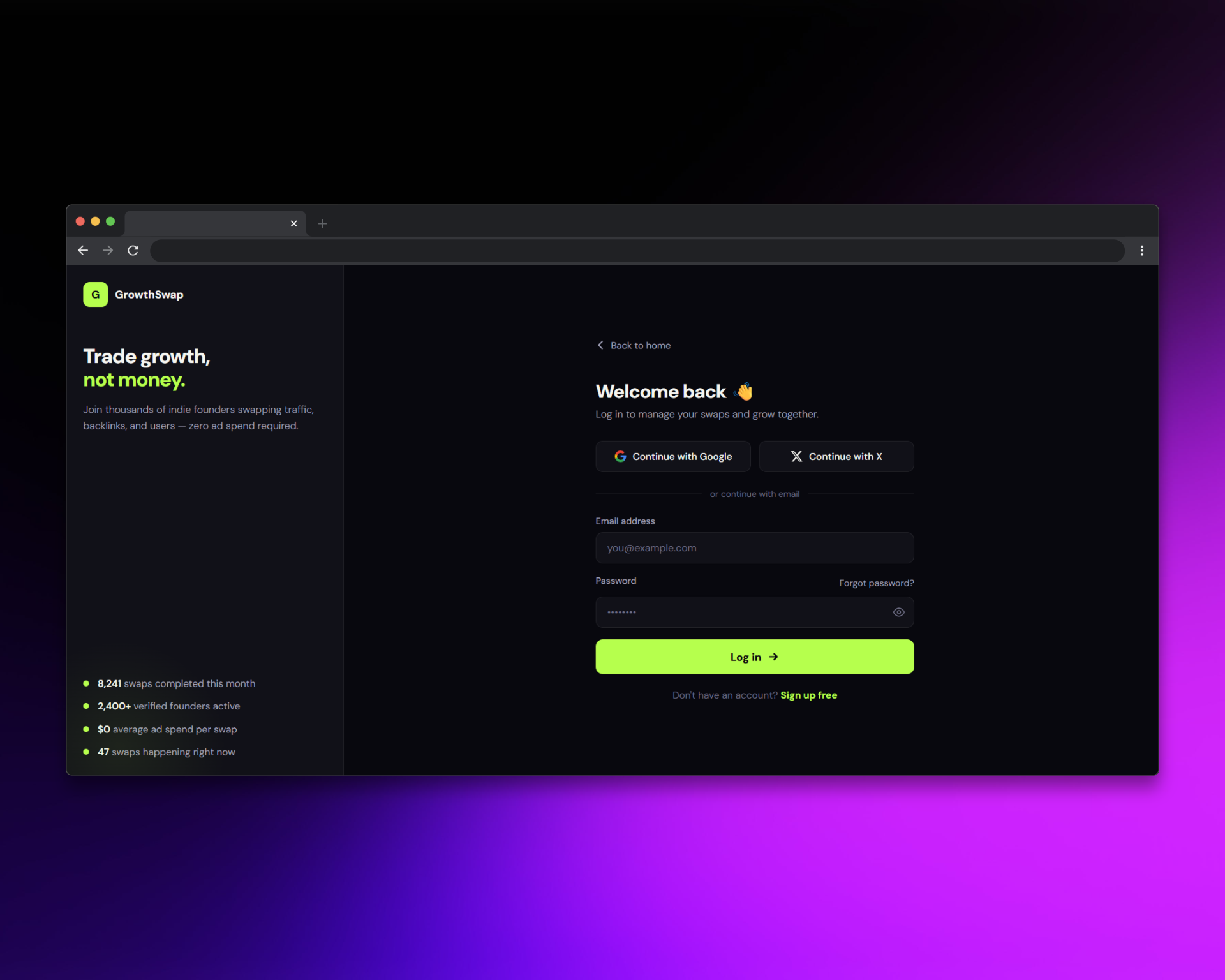 Business Hub showcase